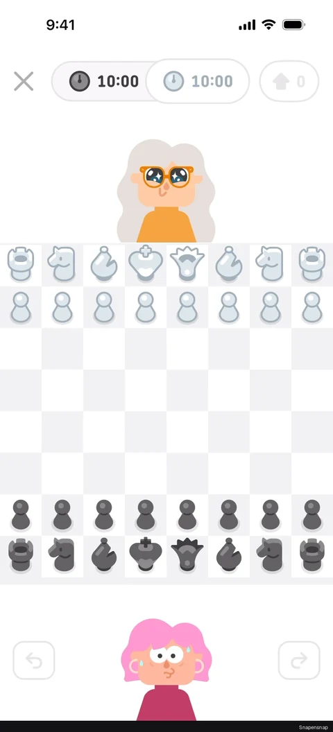 Сценарий: Playing chess with a person 4