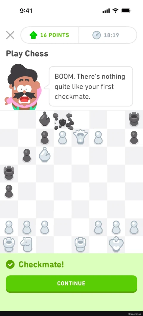 Сценарий: Playing chess with Oscar 5