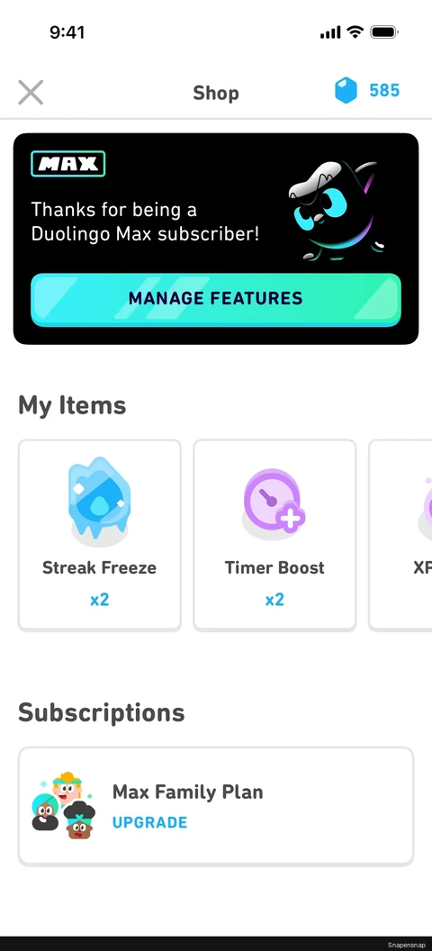 Сценарий: Purchasing a timer boost 5