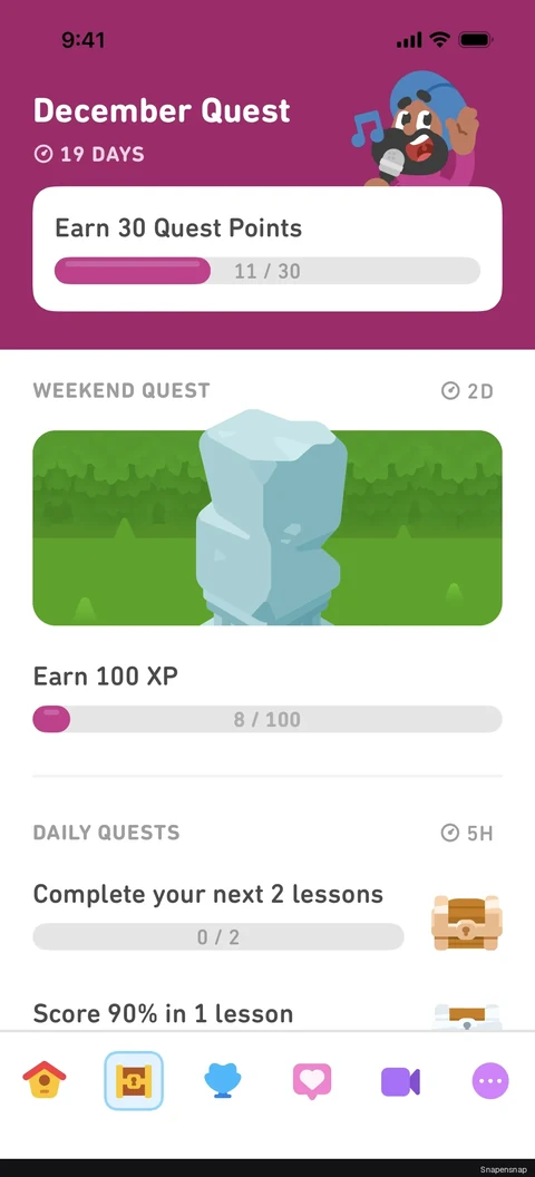 Сценарий: Quests 5