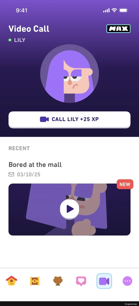 Сценарий: Video call 3