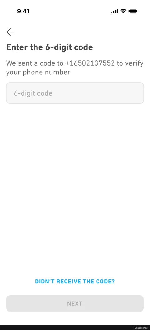 Верификация a phone number 4