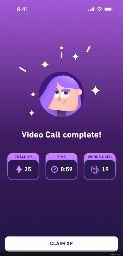 Завершение видео call lesson 9