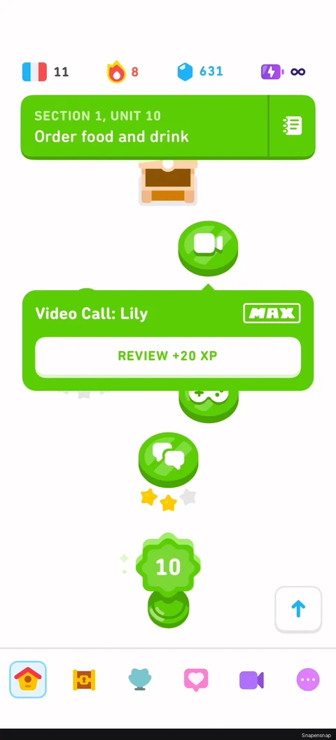 Завершение видео call lesson 13