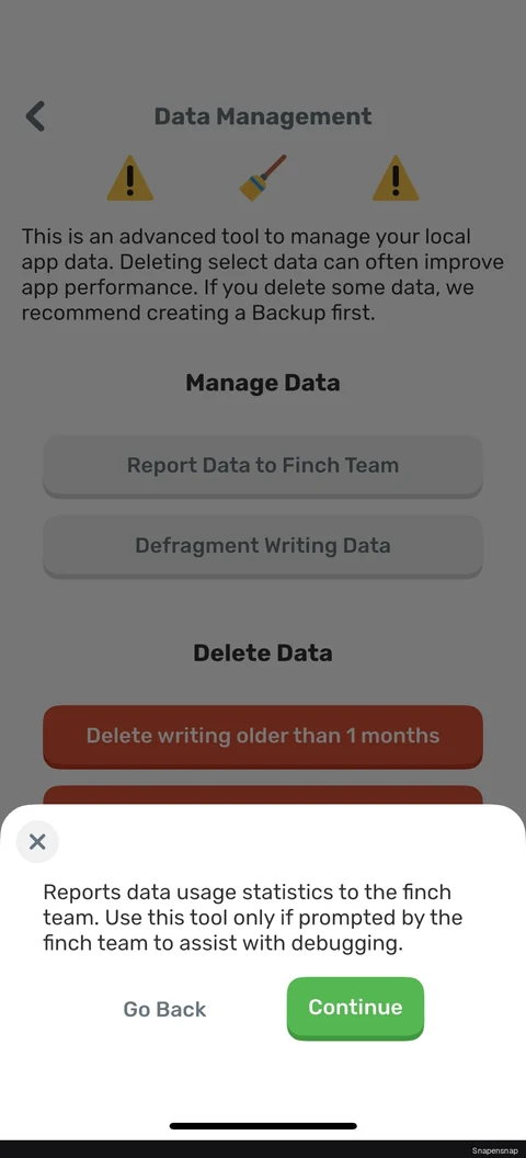 Сценарий: Reporting data 2