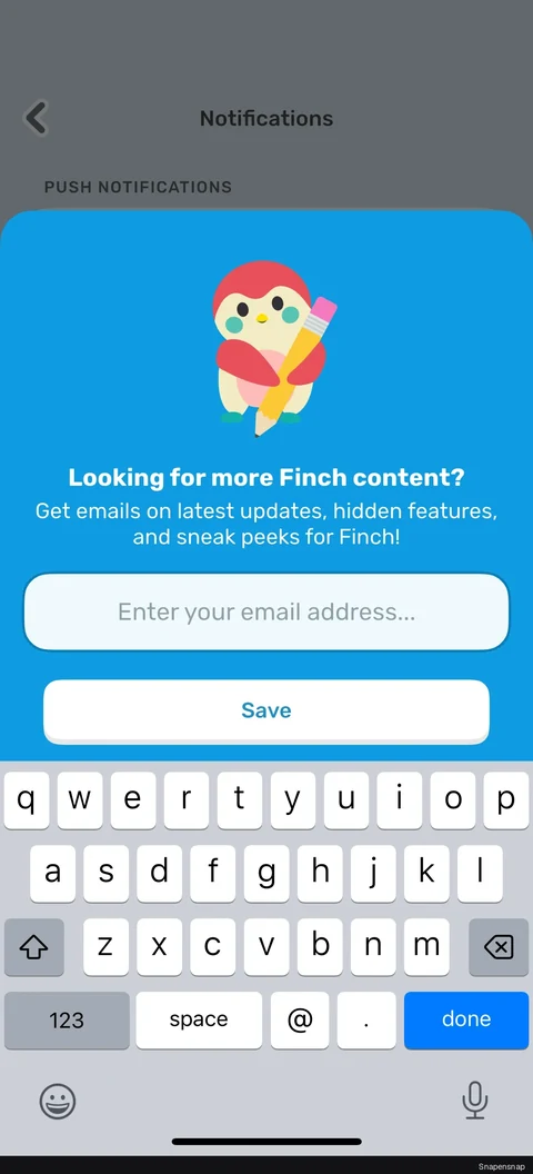 Сценарий: Setting email notifications 2