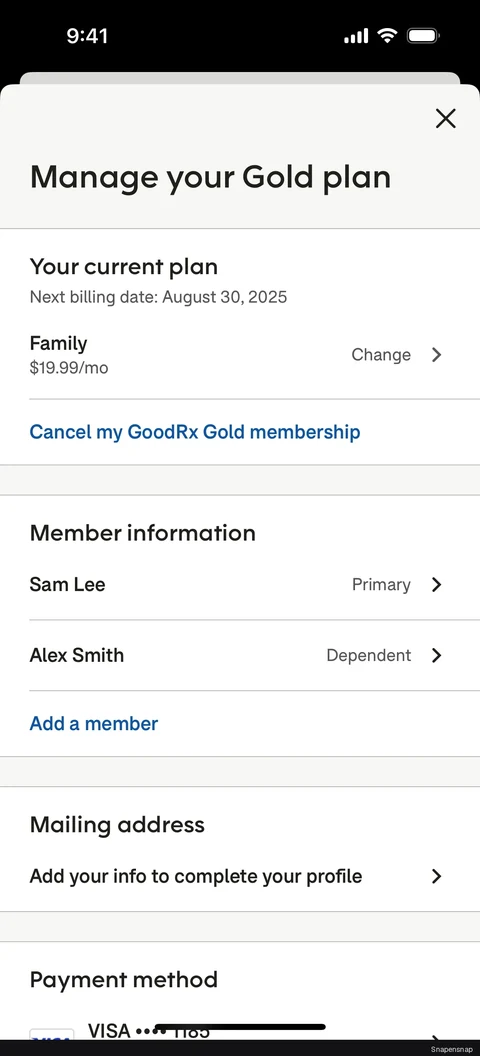Добавление member 5
