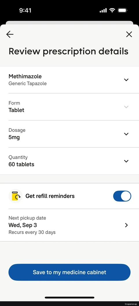 Добавление prescription 3