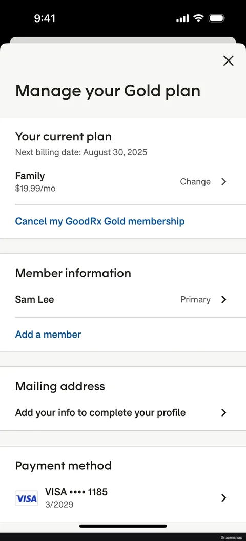 TODO:RU:Canceling a membership 2