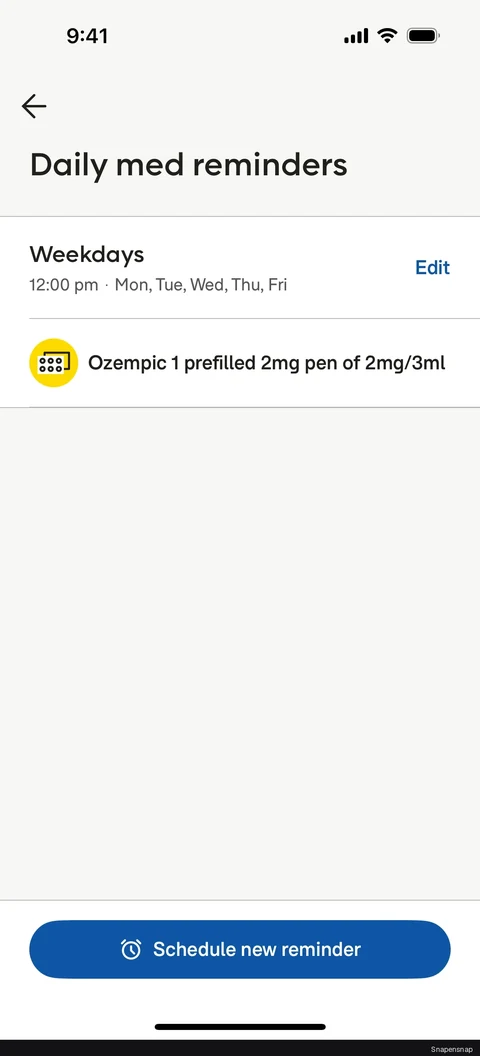 TODO:RU:Daily med reminders 2