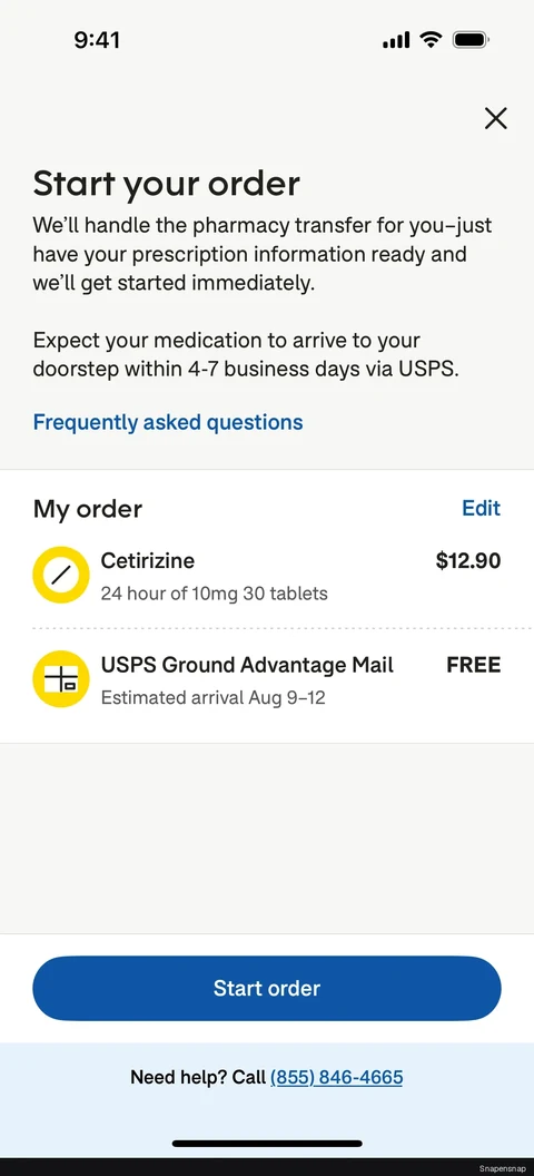TODO:RU:Placing a home delivery order 2