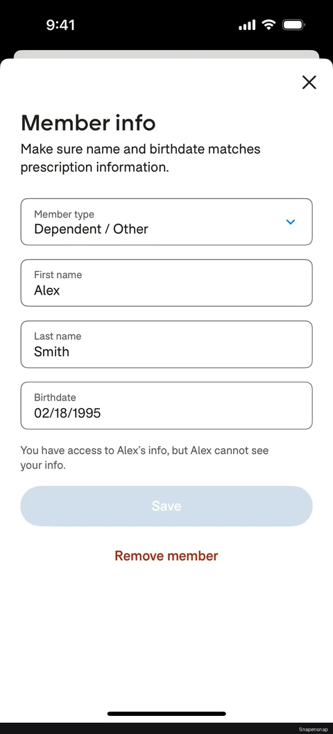 TODO:RU:Removing a member 2