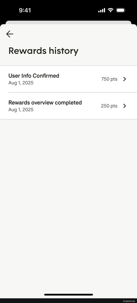 TODO:RU:Rewards history 3