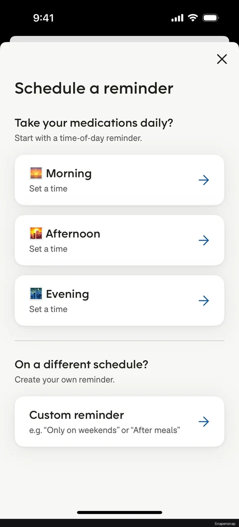 TODO:RU:Scheduling a daily med reminder 2