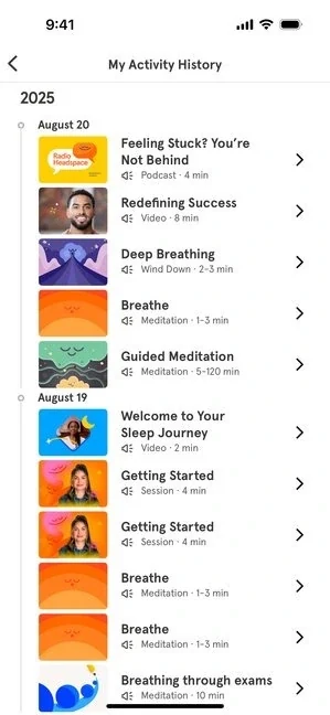Headspace 404