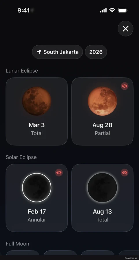 Сценарий: Moon phases 2