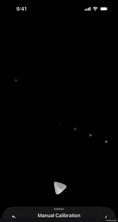 Смена manual calibration 3