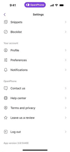 OpenPhone 62