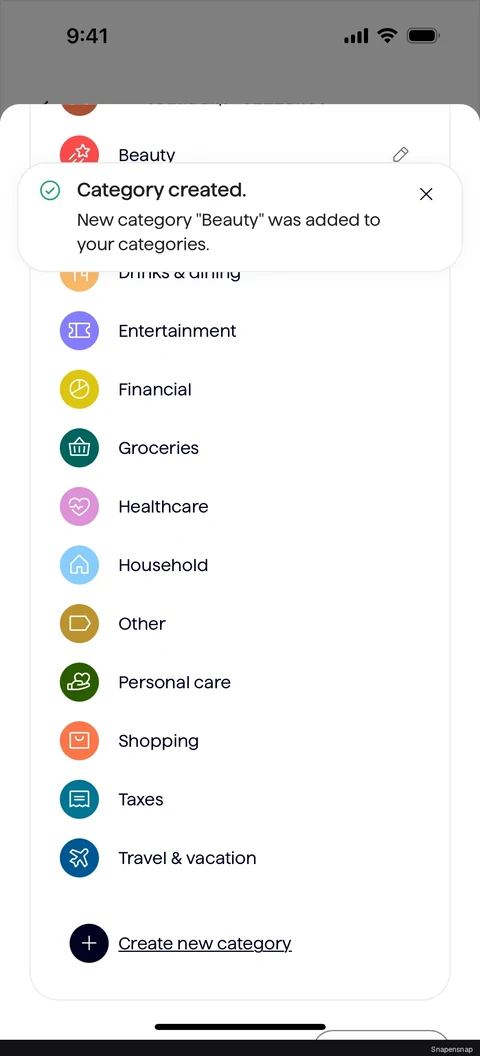 Создание categories 5