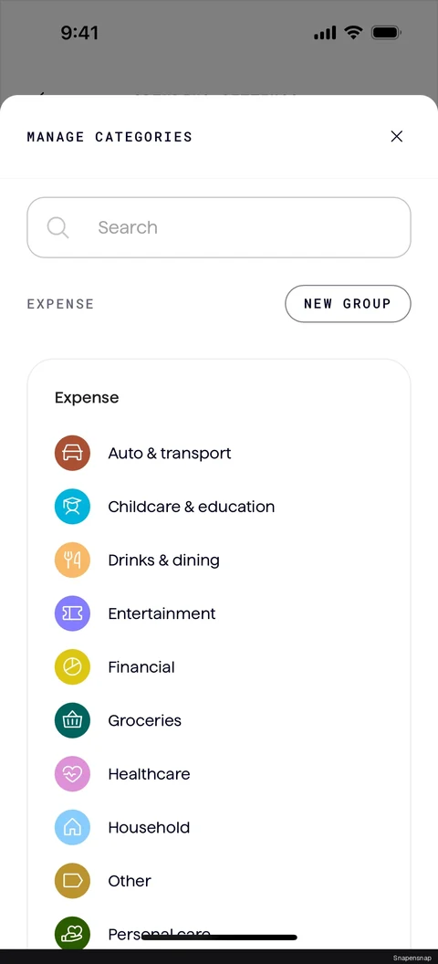 Создание categories 2