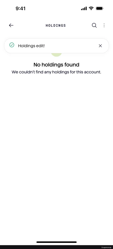 Удаление a holding 5