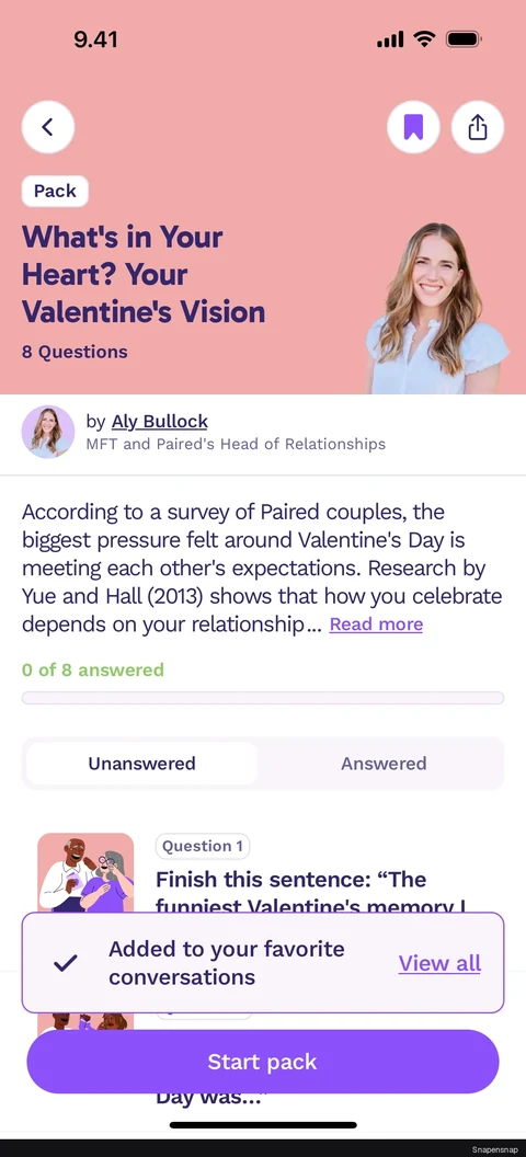Добавление topic to favorites 2
