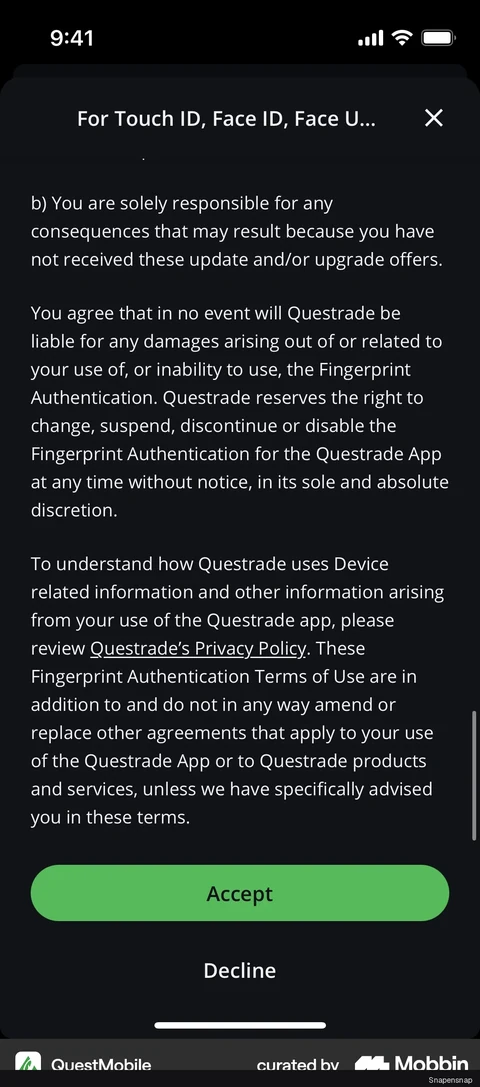 Включение Face ID 4