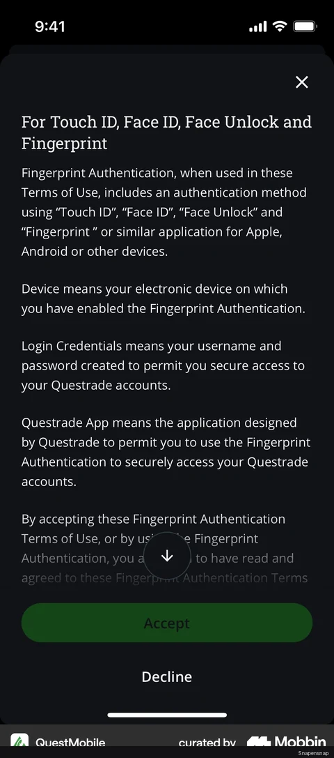 Включение Face ID 3