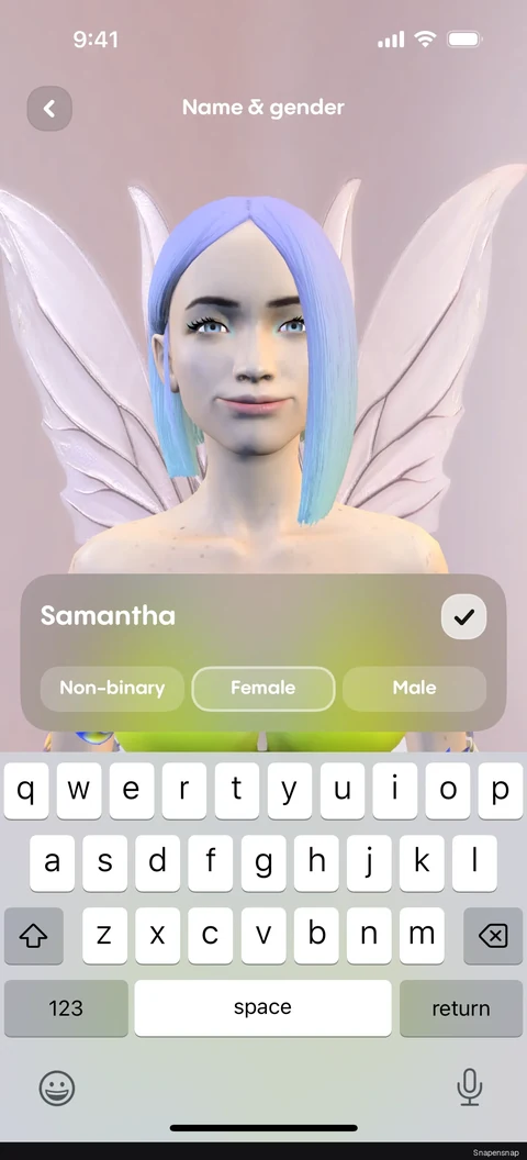 Редактирование a Replika профиль 3