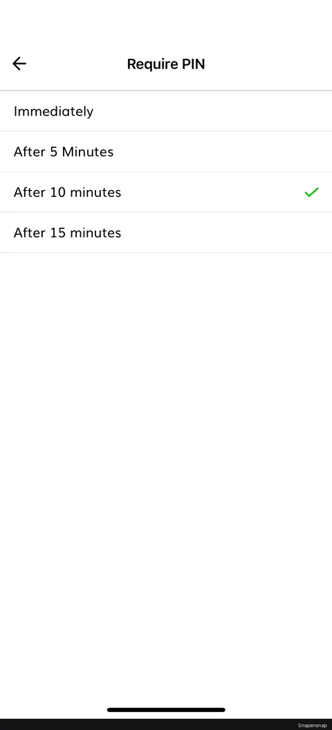 Редактирование inactivity period 3