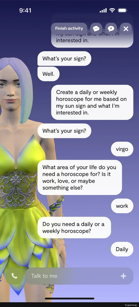 Создание horoscope 7