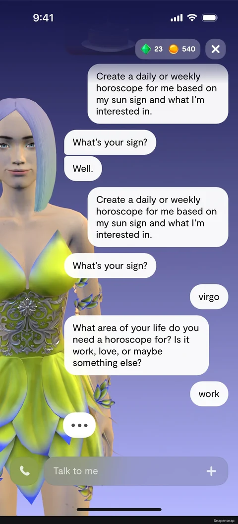 Создание horoscope 5