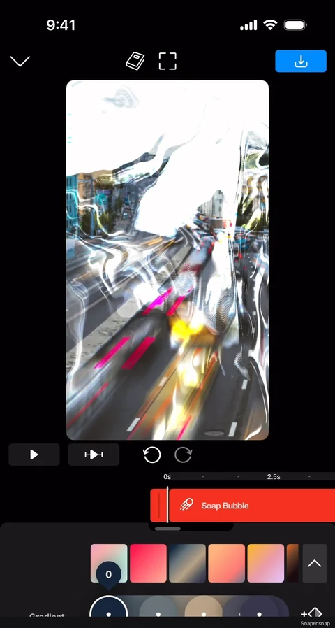 Редактирование motion FX 11