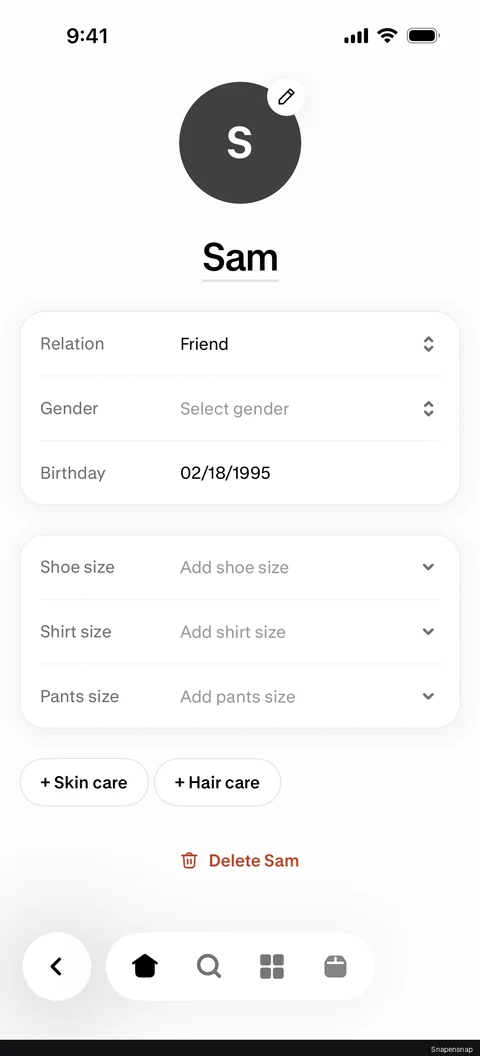 Добавление person to shop 7