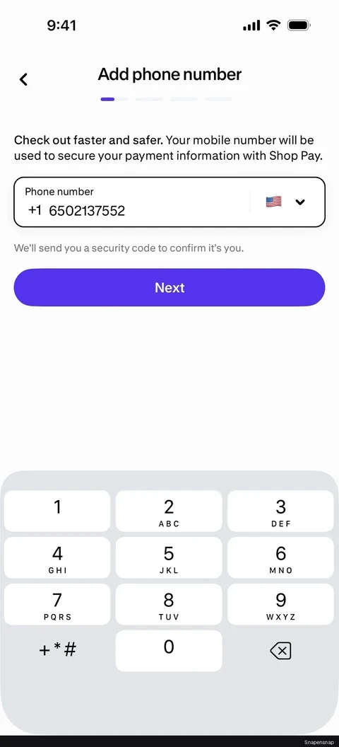Добавление phone number 3
