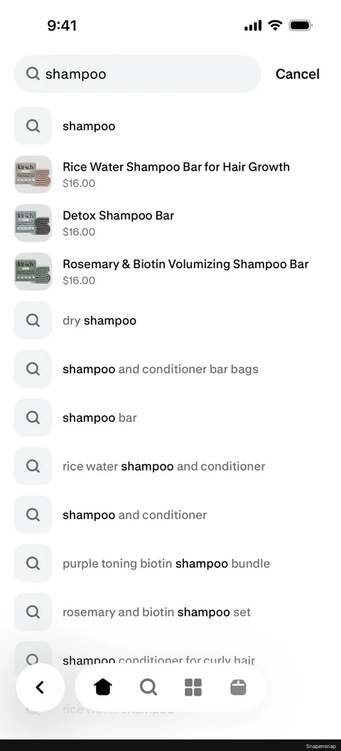 Поиск products 3