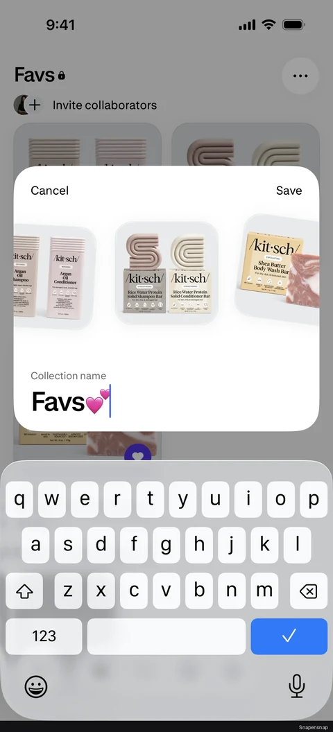 Редактирование a collection name 4