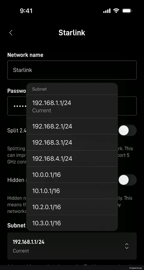 Просмотр network 3