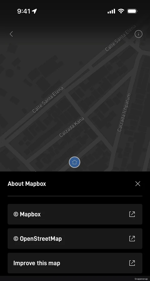 Сценарий: Mapbox information 2