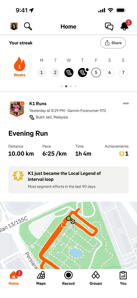 Strava 128