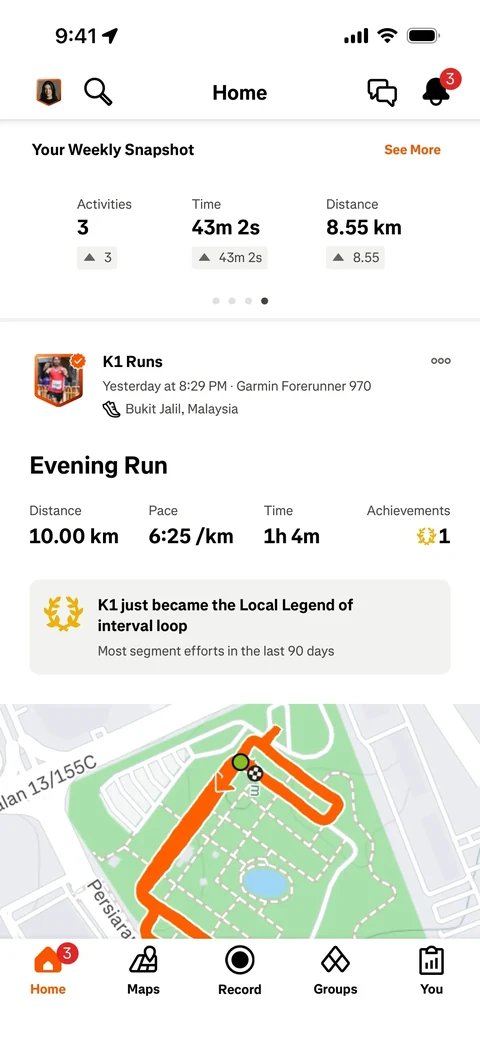 Strava 130