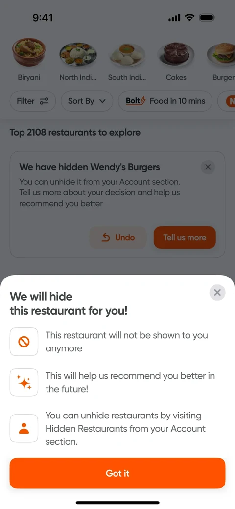 TODO:RU:Hiding a restaurant 2