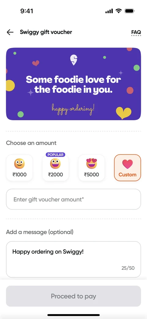 Покупка gift voucher 3