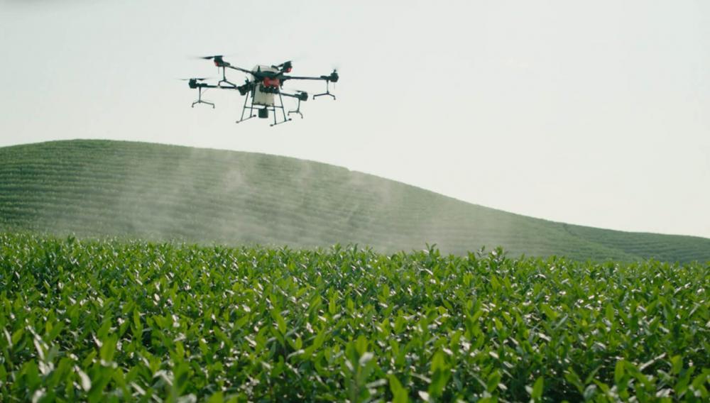 DJI Agras T30 - аграрный дрон-трансформер для больших площадей