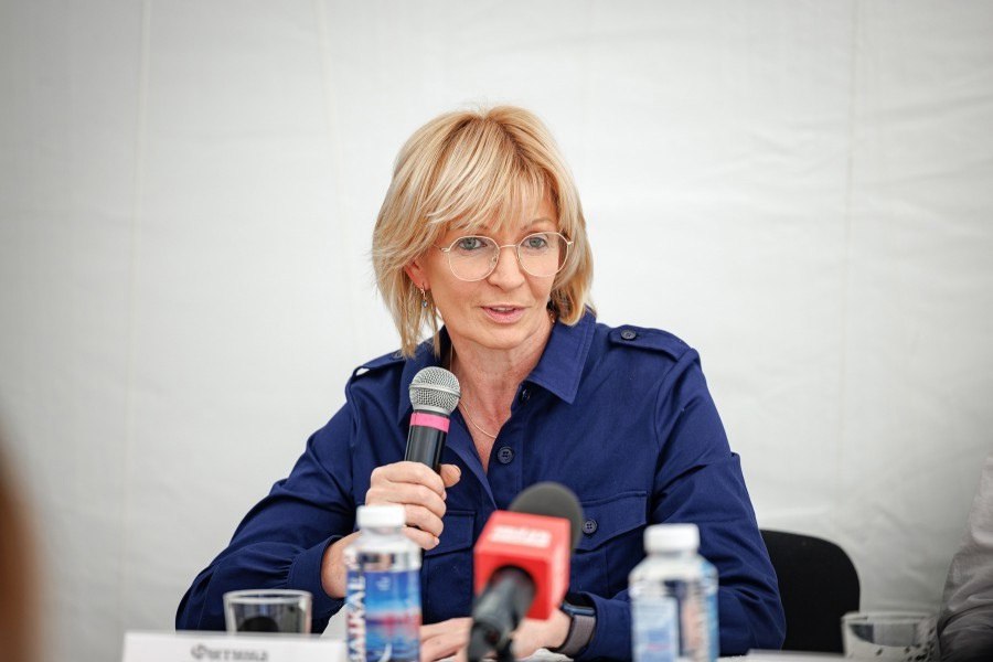 Рабочая встреча с начальником Управления по развитию физической культуры, спорта и туризма Администрации города Екатеринбурга - Фитиной Людмилой Николаевной.