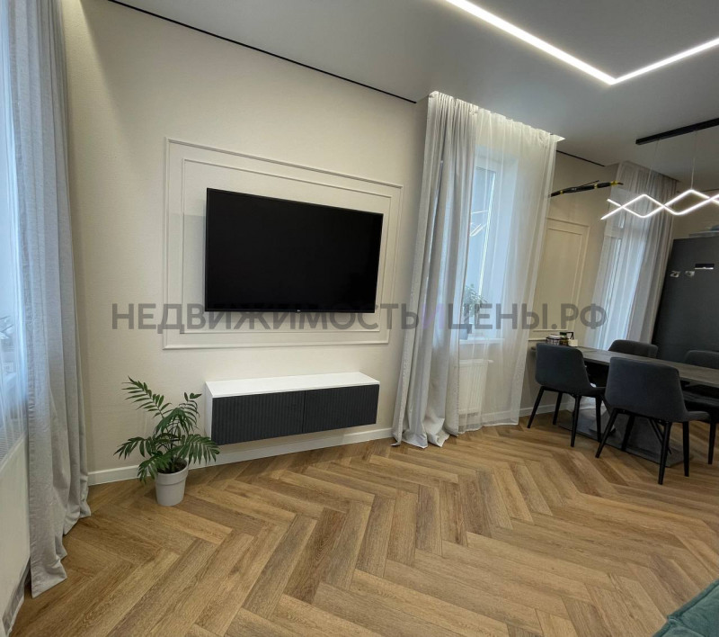 3 комн., 81.1м2, 6/19, Интеллект Квартал, Тюмень