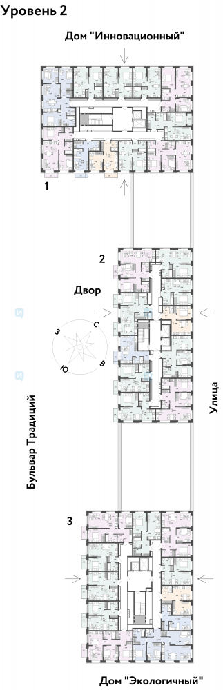 Студия, 27.38м2, 2/15, Домашний, Тюмень