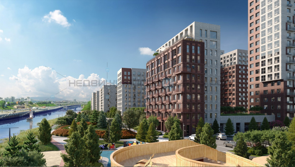 3 комн., 59.17м2, 9/25, Европейский берег, Тюмень