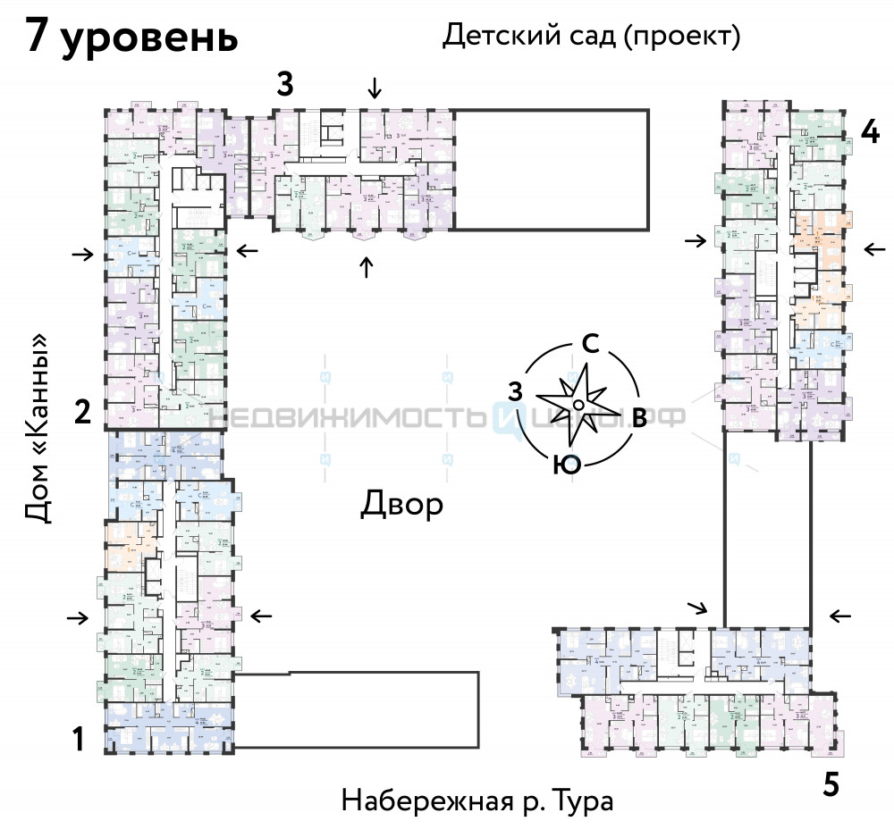 Студия, 31.47м2, 7/25, Европейский берег, Тюмень