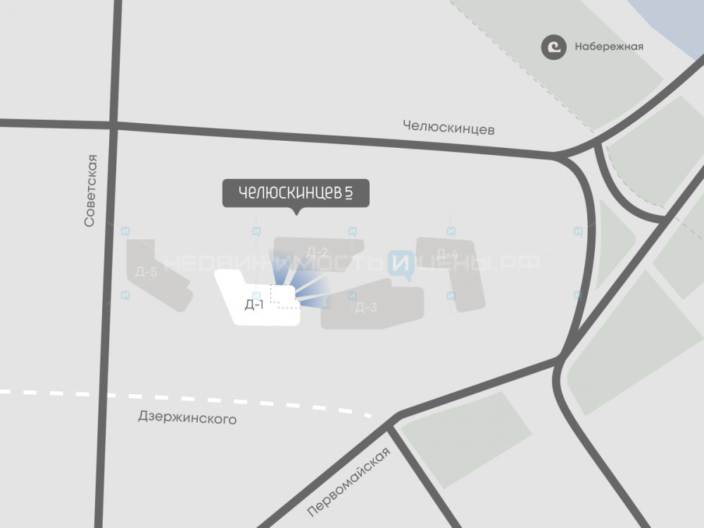 3 комн., 71.3м2, 3/9, Челюскинцев 5, Тюмень